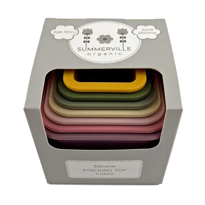 Stumdomos silikoninės kubelių dėžutės vaikams