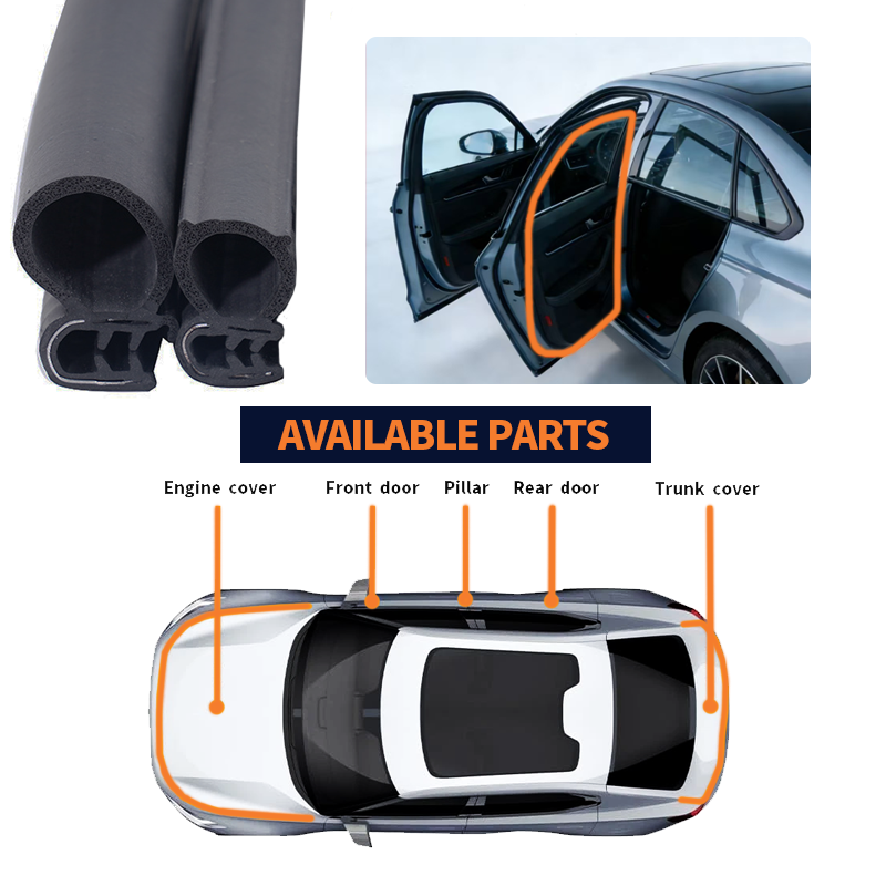 EPDM Triple Composite Sealing Strip