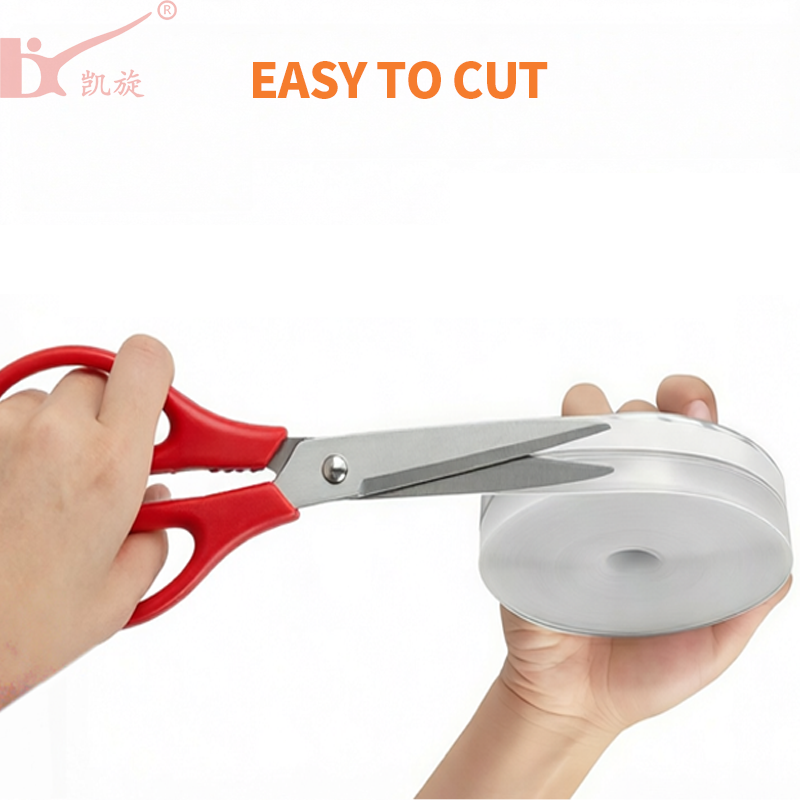 Flexible Transparent Clear Silicone Aesthetic Invisible Strong Adhesive Door Window Silicone Sealing Strip