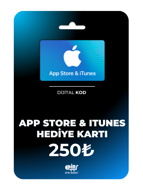 App Store & ITunes Hediye Kartı