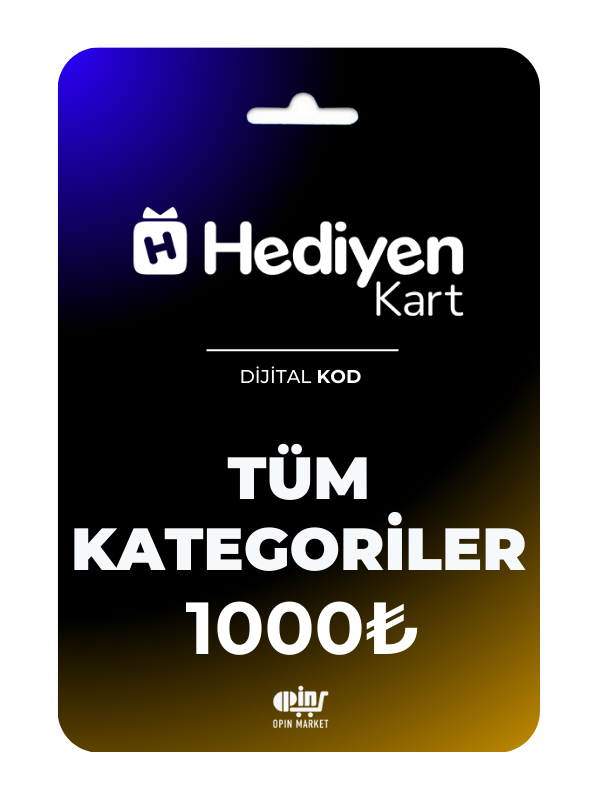 Hediyen Kart - Tüm Kategoriler