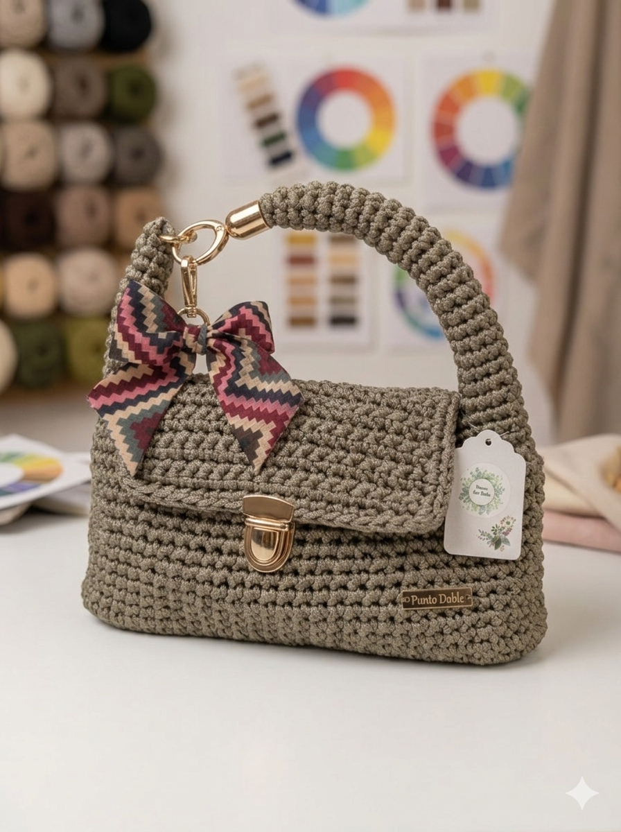 Handmade Crochet Shoulder Bag