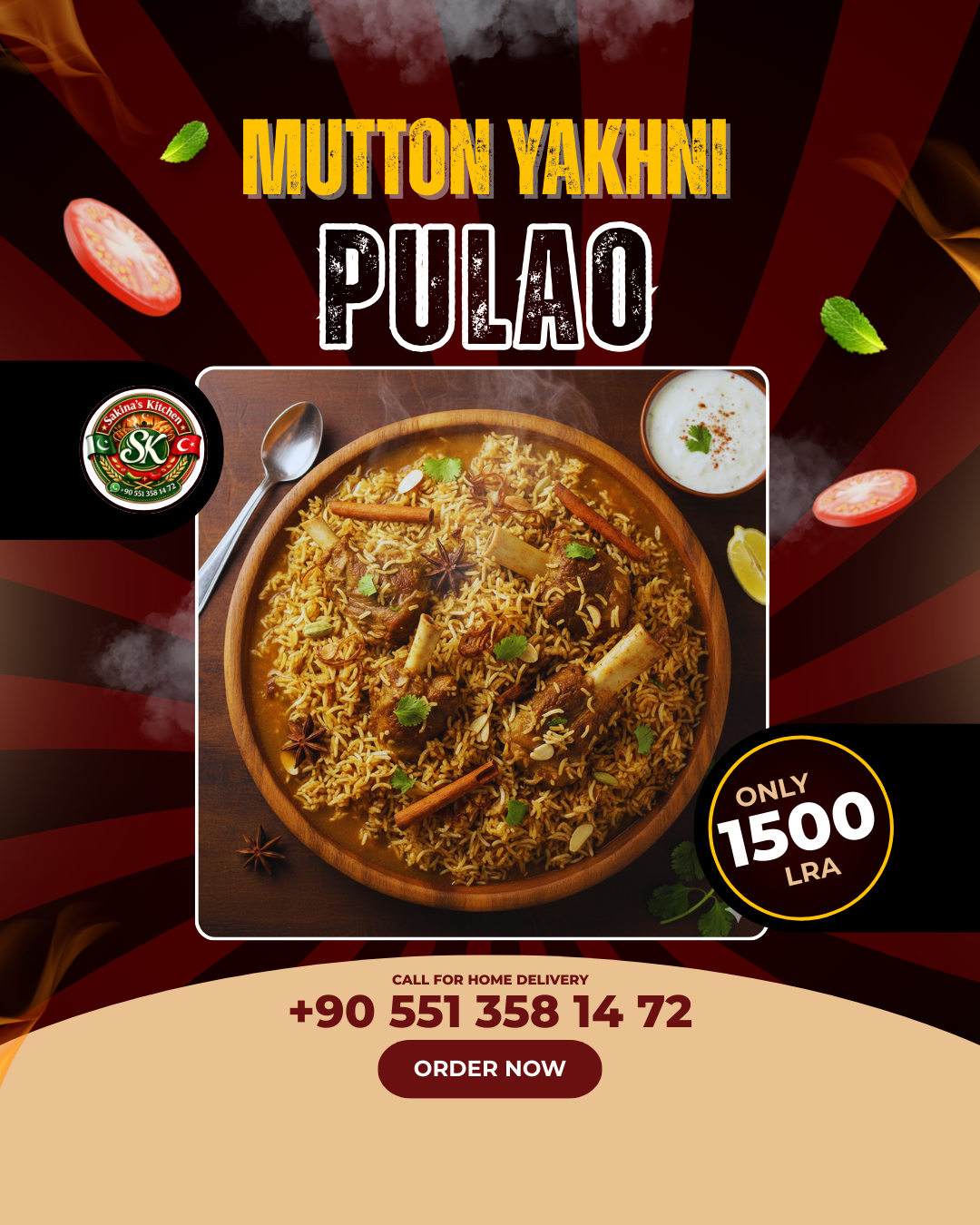 Mutton Yakhni Pulao