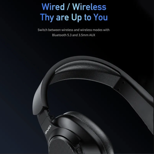 Awei A997 PRO: Active Noise Cancelling Wireless Headphones with Cinematic Bass