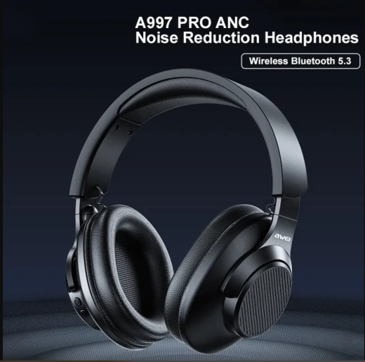 Awei A997 PRO: Active Noise Cancelling Wireless Headphones with Cinematic Bass