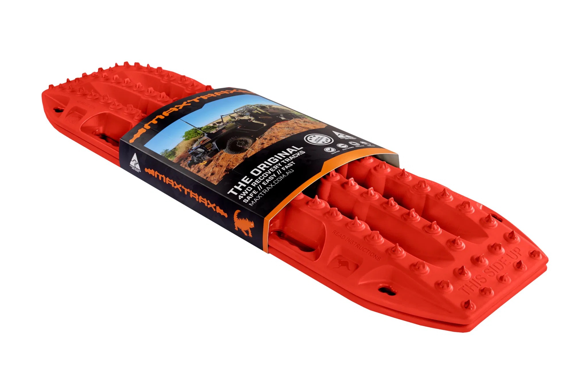 MAXTRAX MKII Bergeboards (2 Stk.), rot