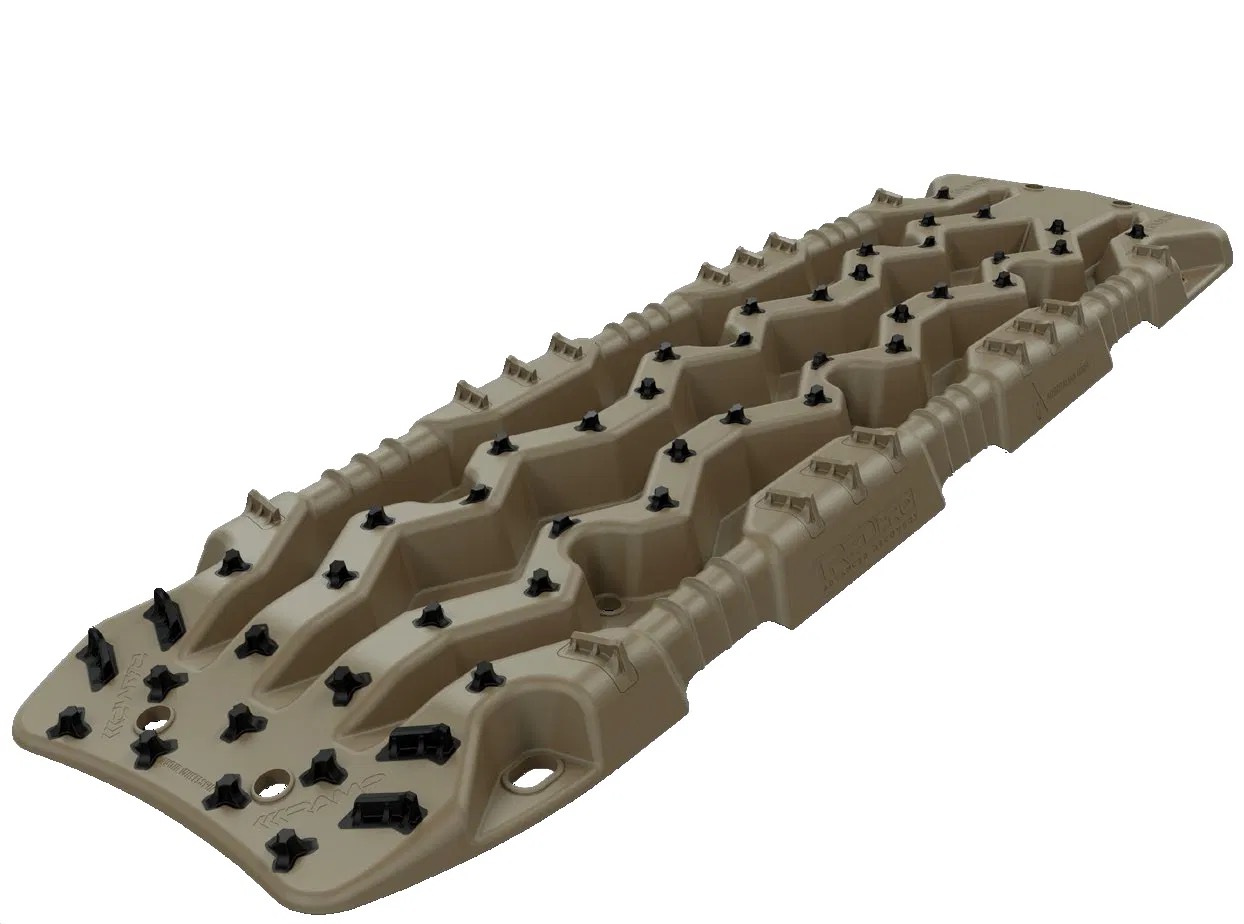 ARB TRED PRO Bergeboards (2 Stk) olivgrün / orange