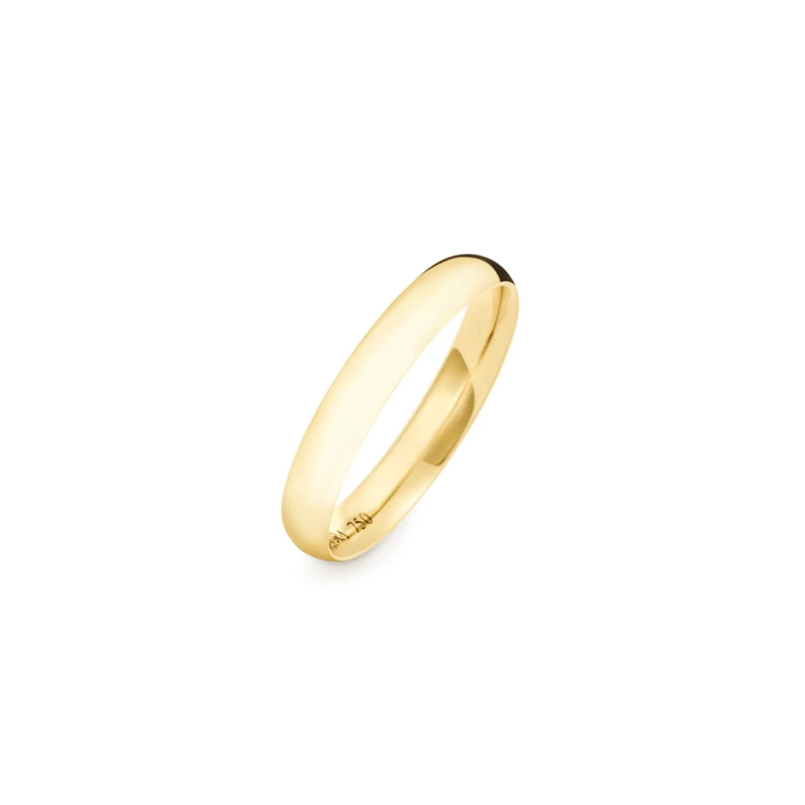 Aliança Emotion em Ouro Amarelo 18k, 3mm 