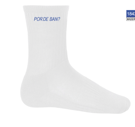 Chaussettes "POR DE BAN"