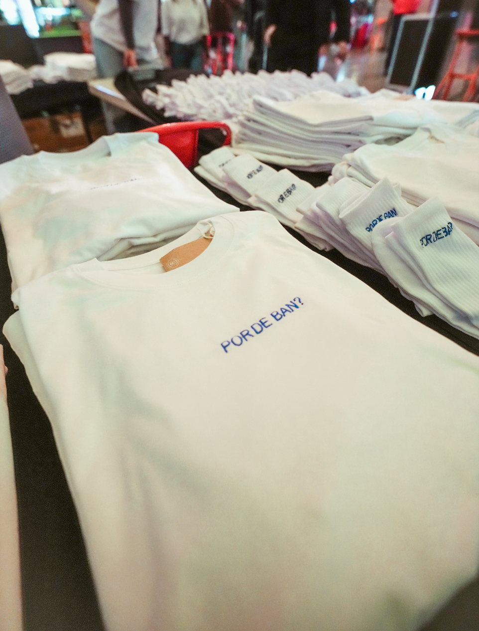 T-shirt "POR DE BAN"