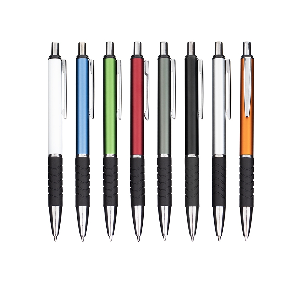 Caneta Metal Esferográfica Colorida