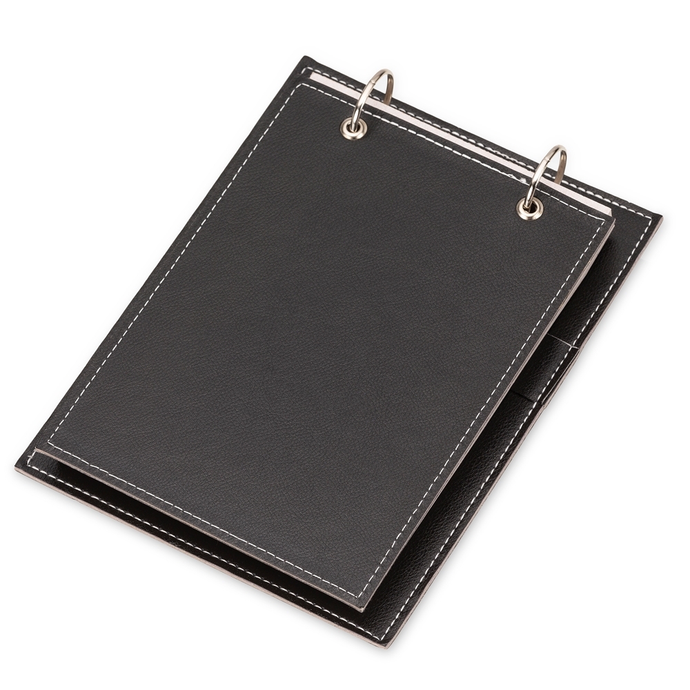Bloco de Anotações com Capa de Couro