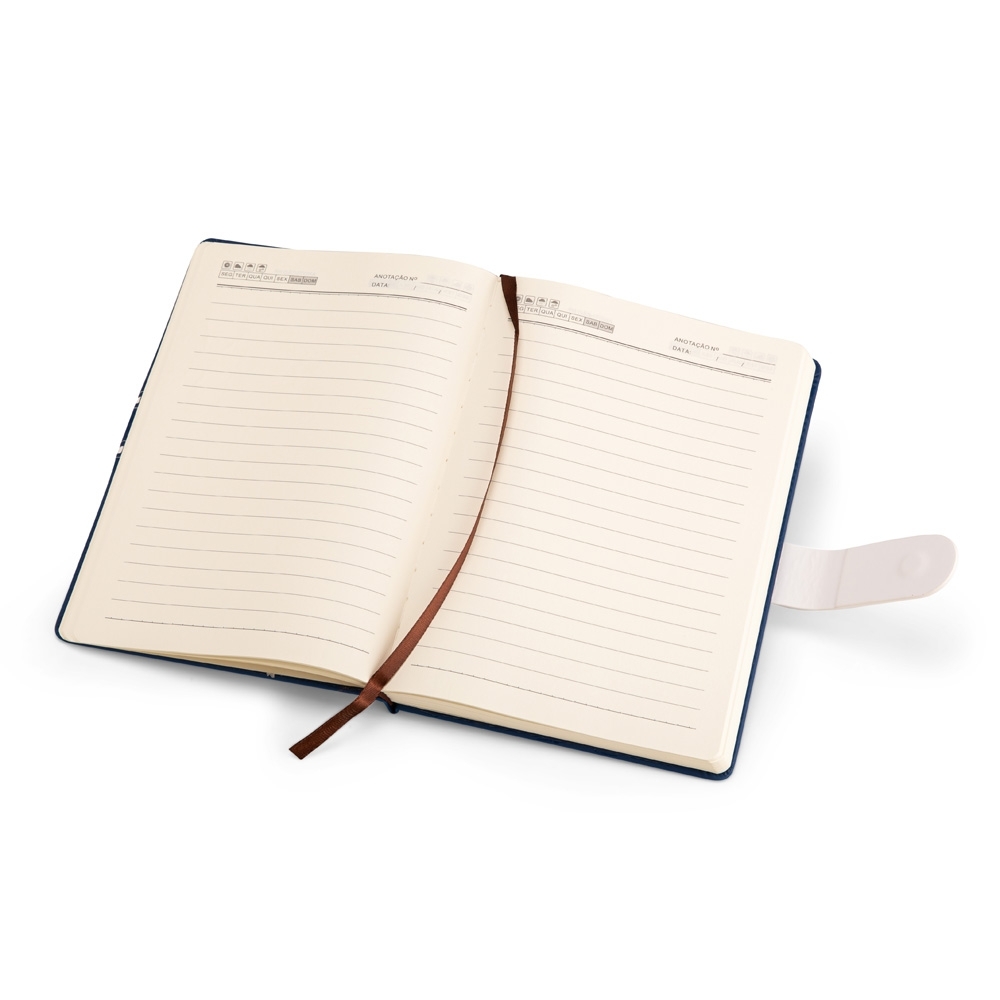 Caderneta Couro Sintético