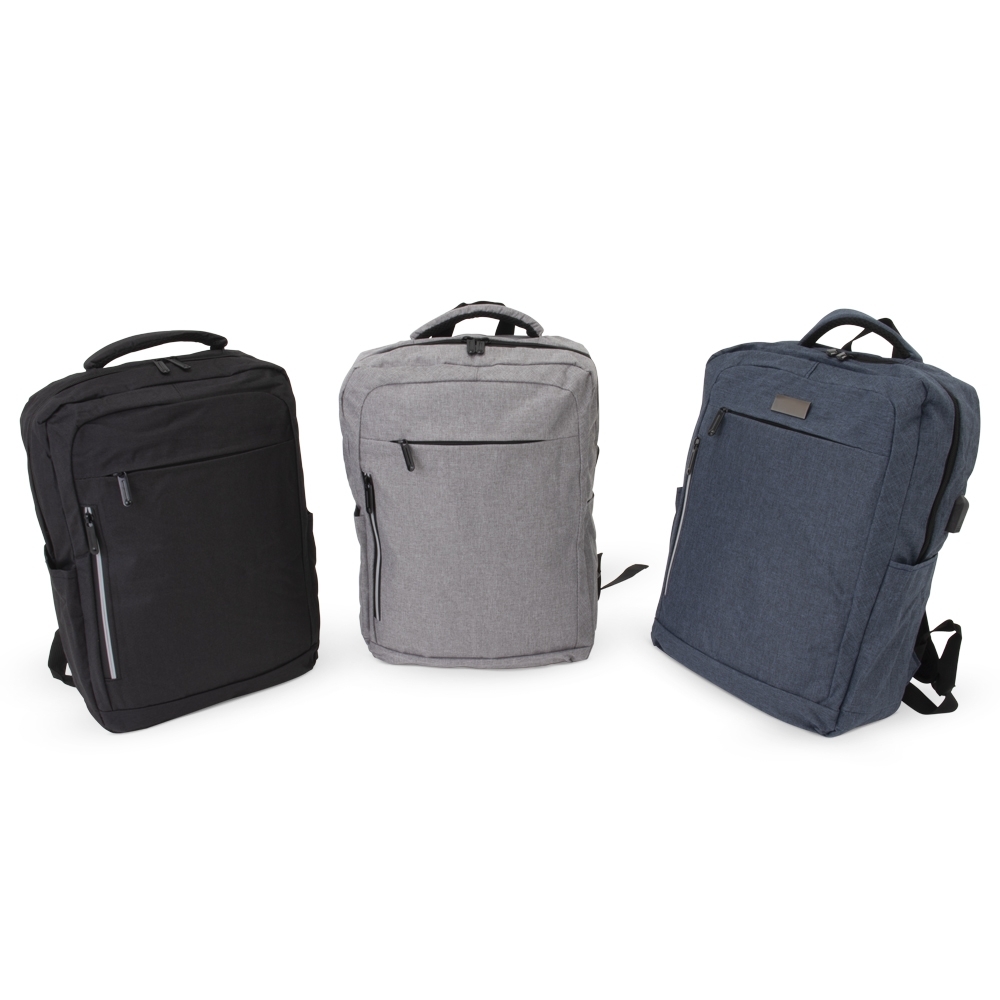 Mochila Executiva Nylon USB 20L