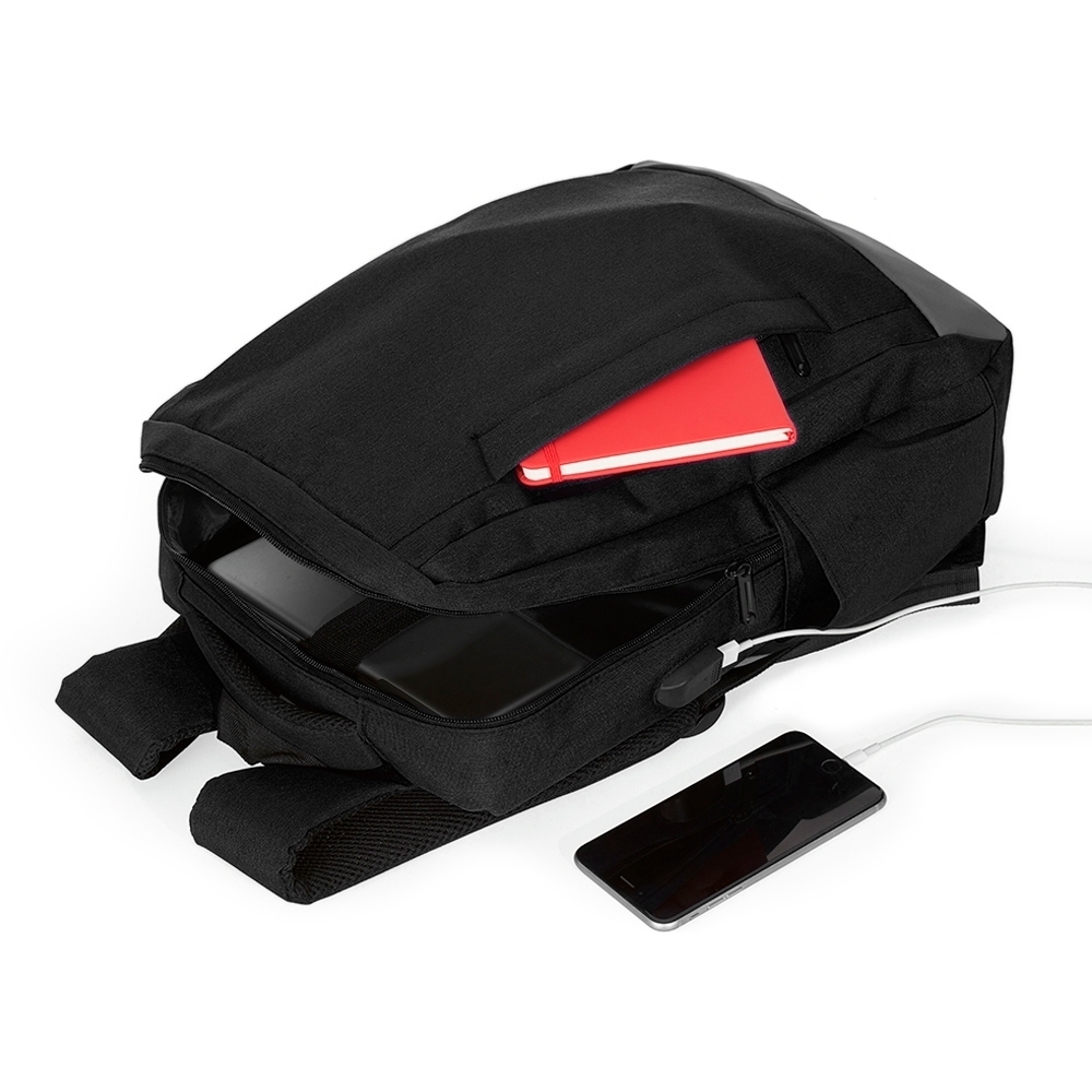 Mochila Urbana Nylon USB 21L