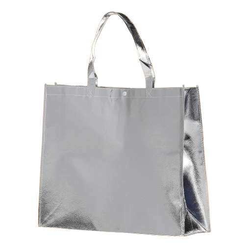 Bolsa Tote TNT Metalizada 