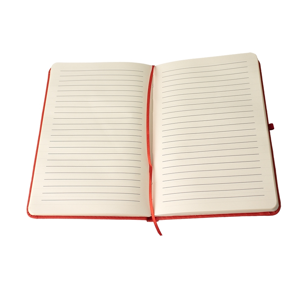 Caderno Colorido com Elástico em Sintético