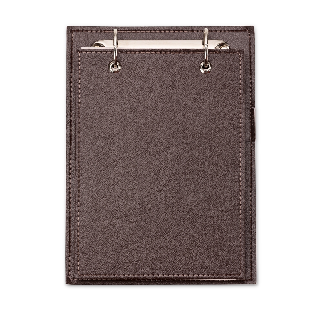 Bloco de Anotações com Capa de Couro