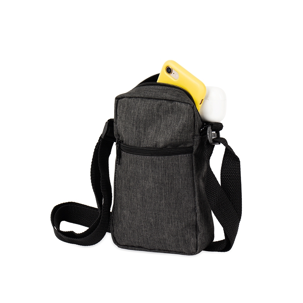 Bolsa de Ombro Poliéster PVC Mescla