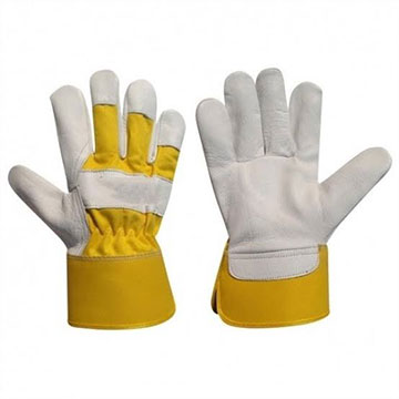 CHROME LEATHER CANADIAN GLOVES - 26 CM