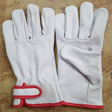 CLASSIC/CHROME DRIVING GLOVES - 25 CM