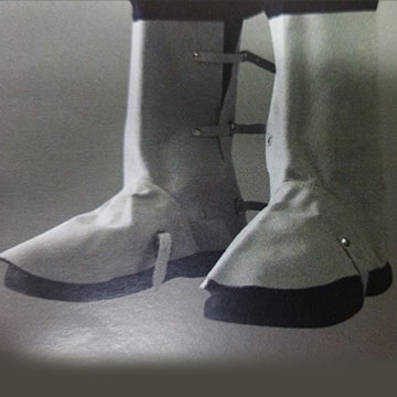 SPLIT LEATHER LEG GUARD