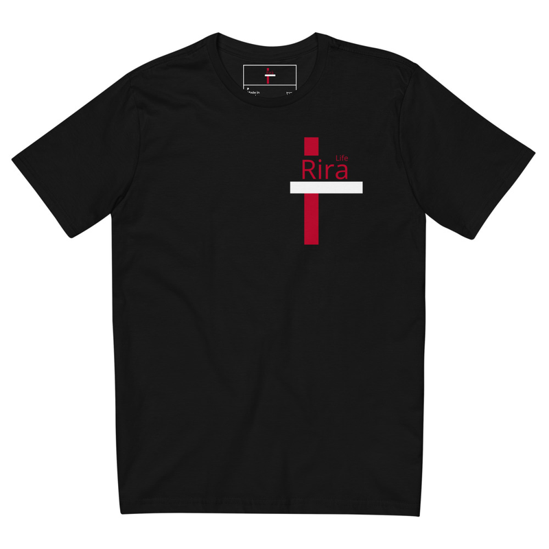 Men's fitted straight cut t-shirt