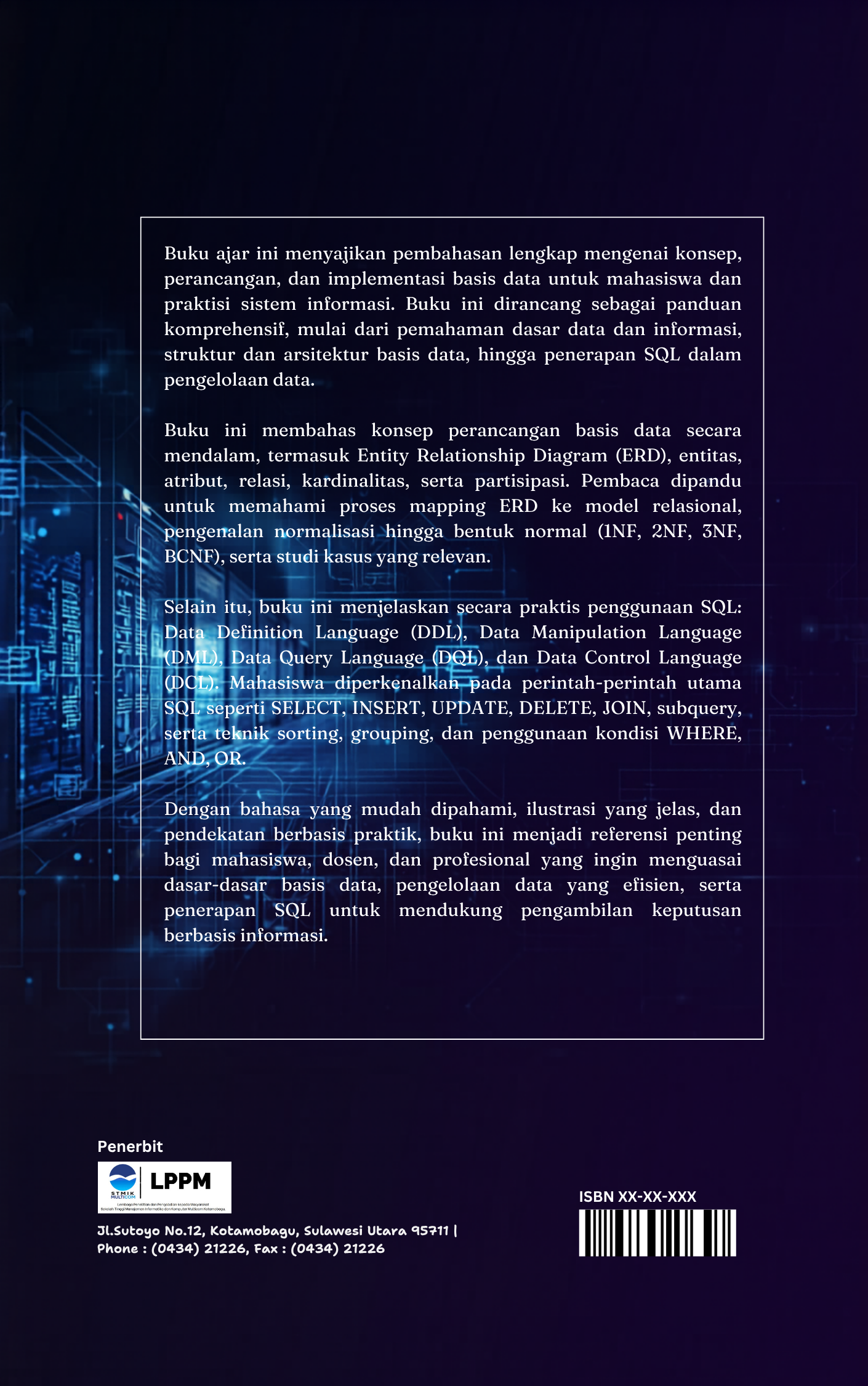 Buku Ajar Pengantar Basis Data : Konsep, Desain dan Implementasi