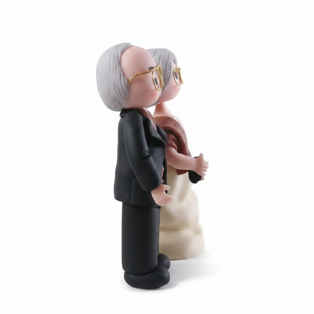 Recordatorio Pareja de Aniversario en Porcelanicron — Personalizado