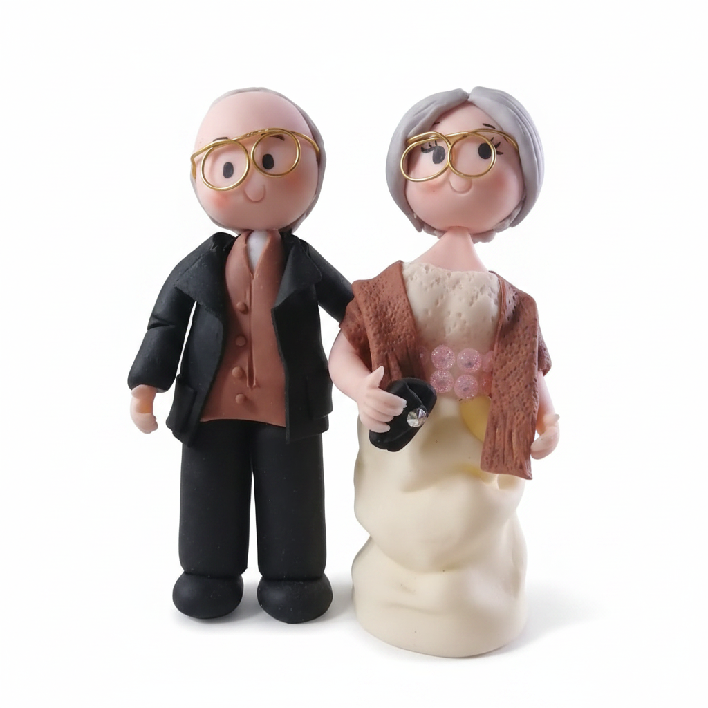 Recordatorio Pareja de Aniversario en Porcelanicron — Personalizado