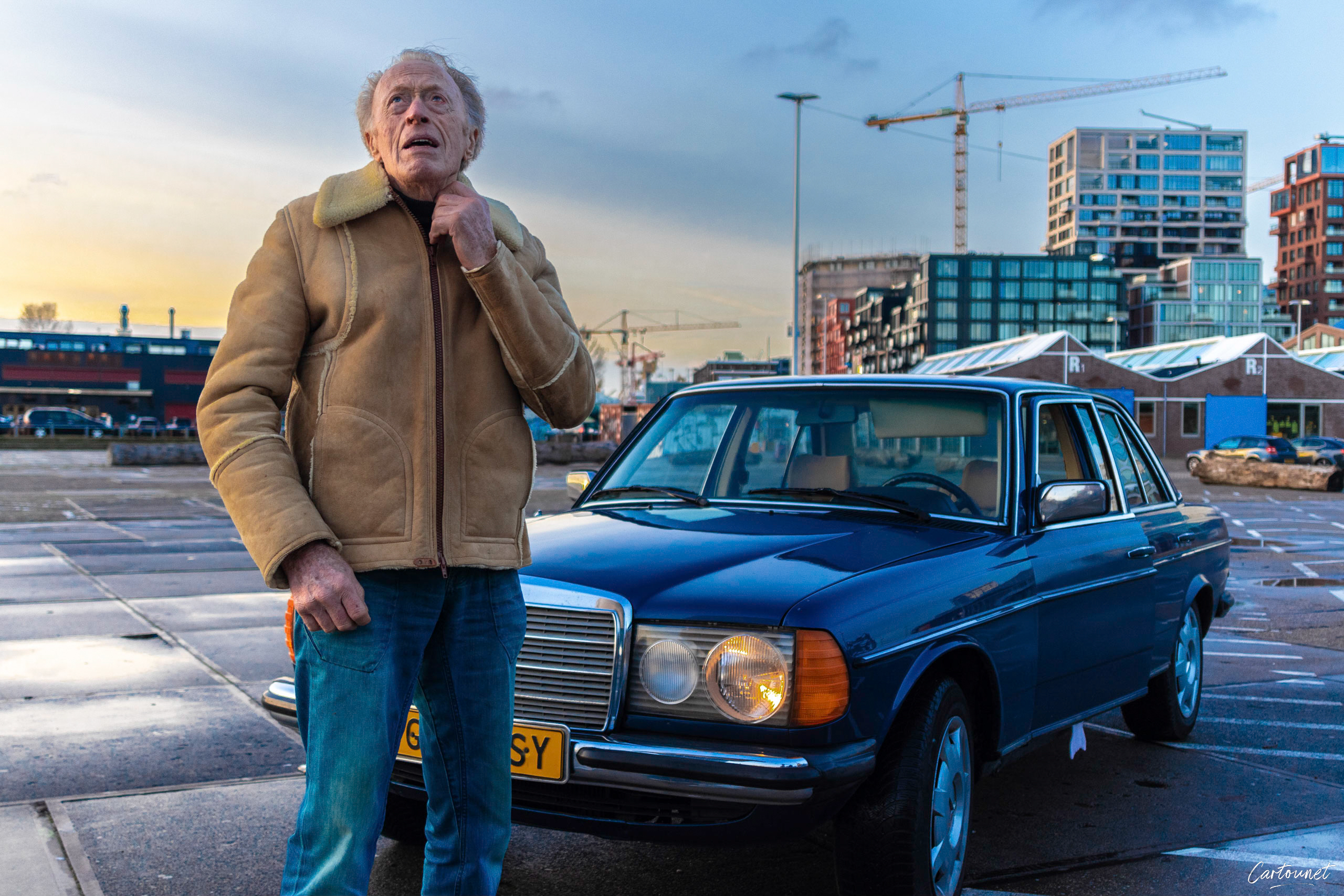 Tableau Vintage Voiture Mercedes 