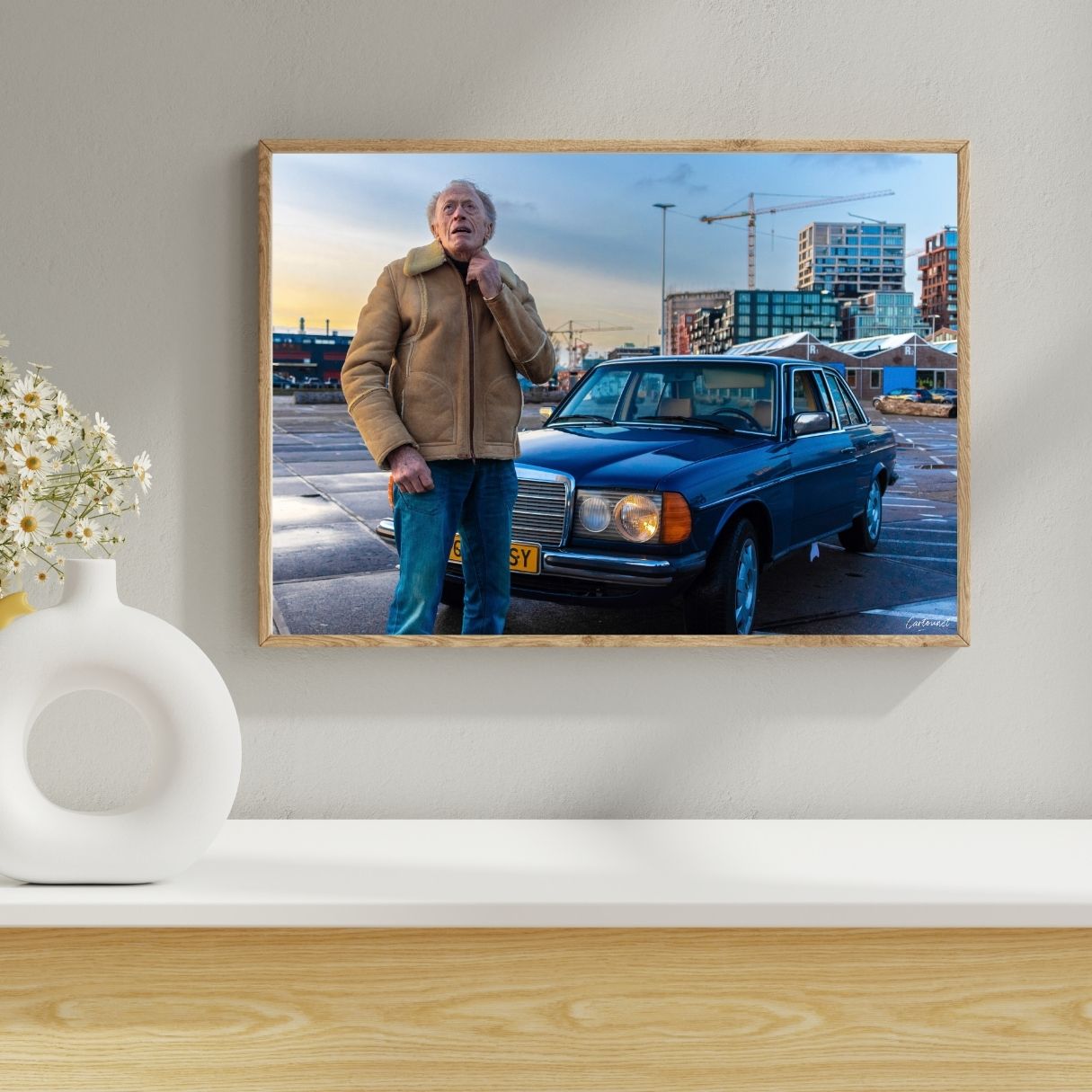 Tableau Vintage Voiture Mercedes 