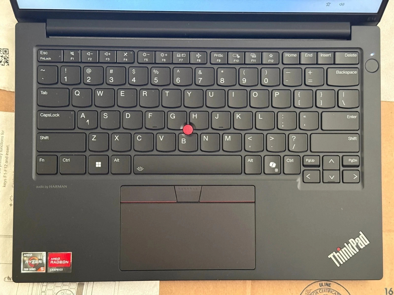 Lenovo Thinkpad E14 G6 14" Laptop AMD Ryzen 5 7535U 16GB RAM 256GB SSD W11P