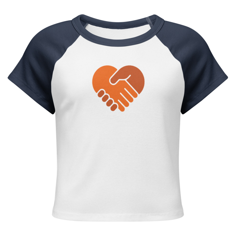 Women’s micro rib raglan baby tee