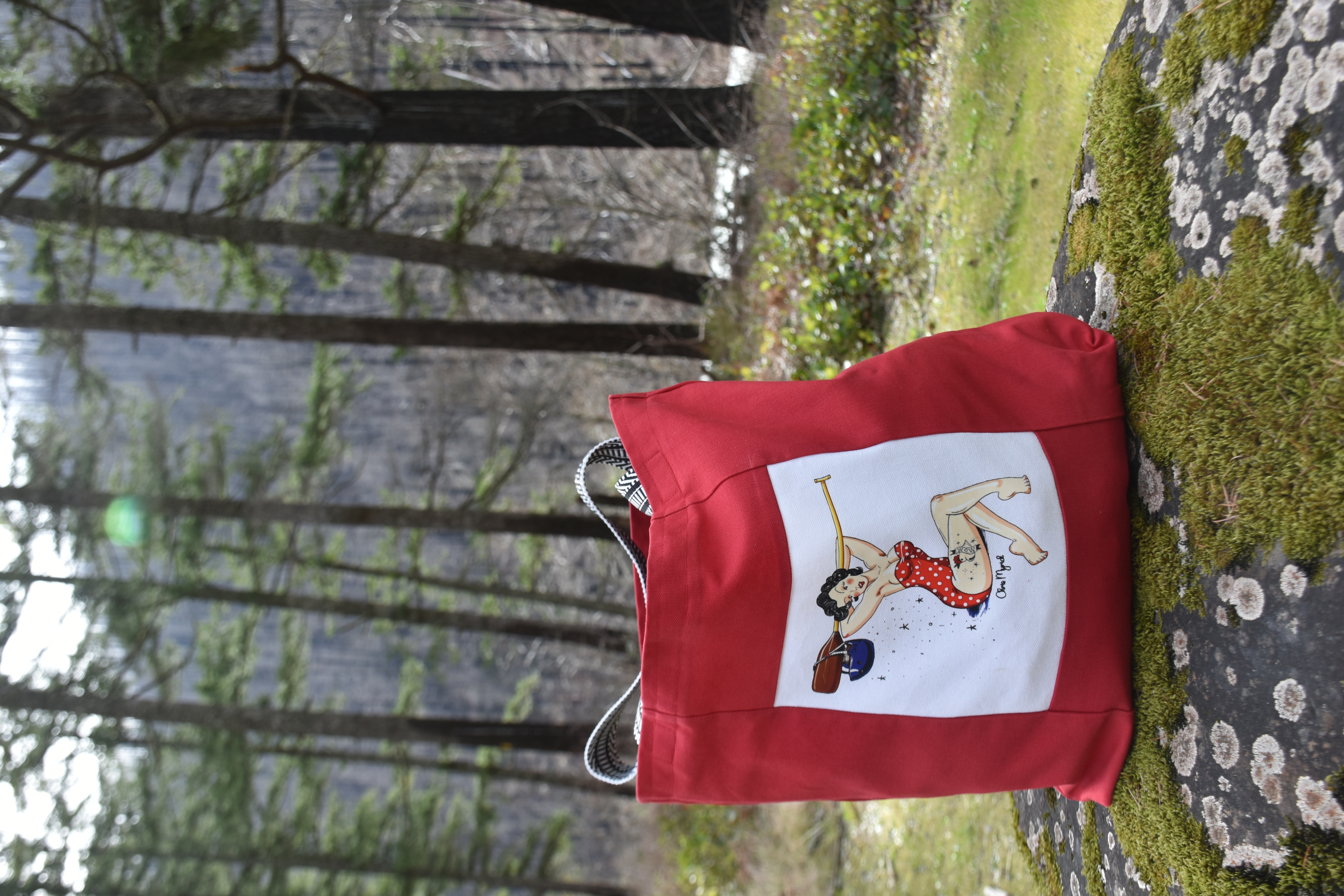 50s Pin-up  Tote Bag 