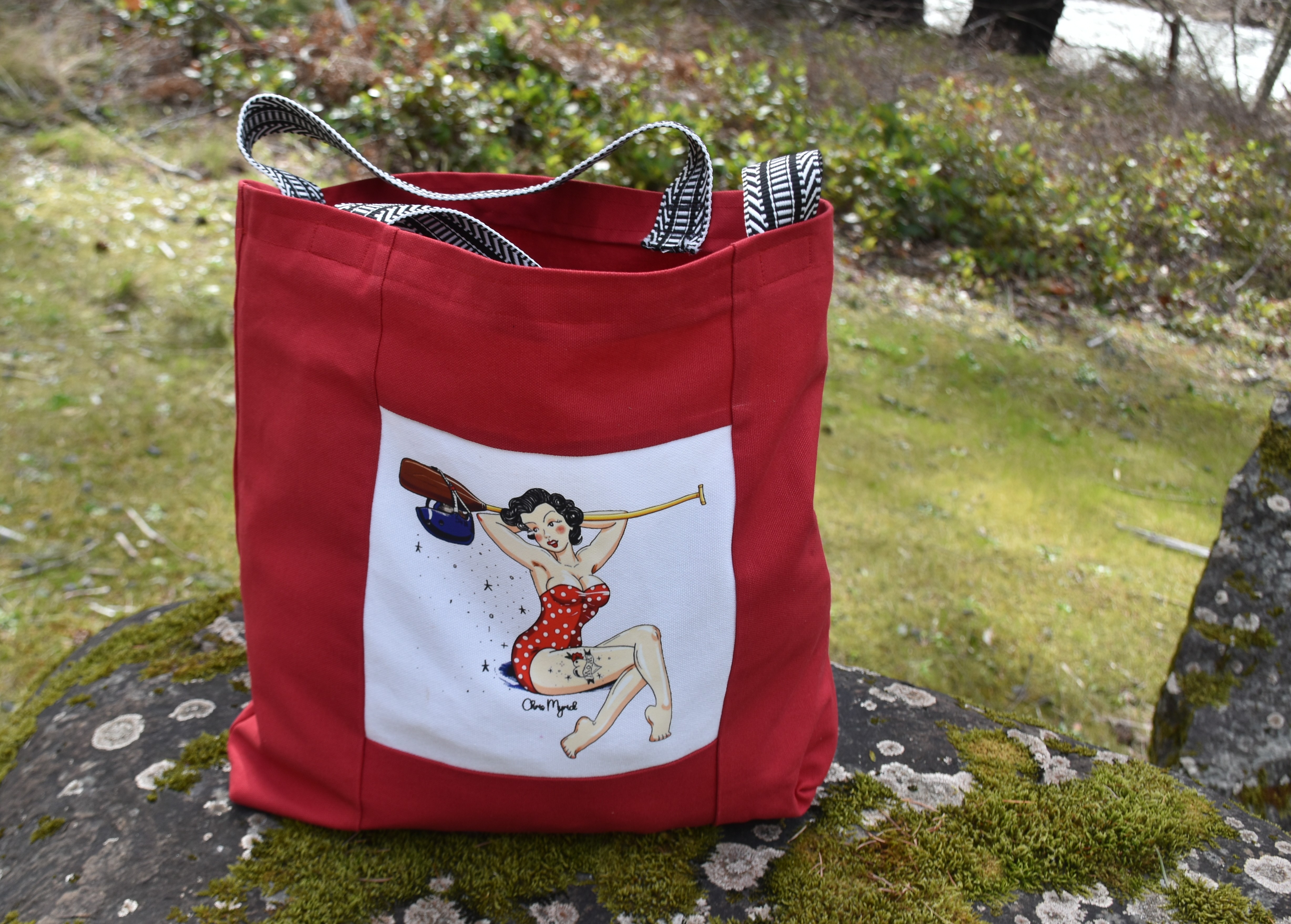 50s Pin-up  Tote Bag 