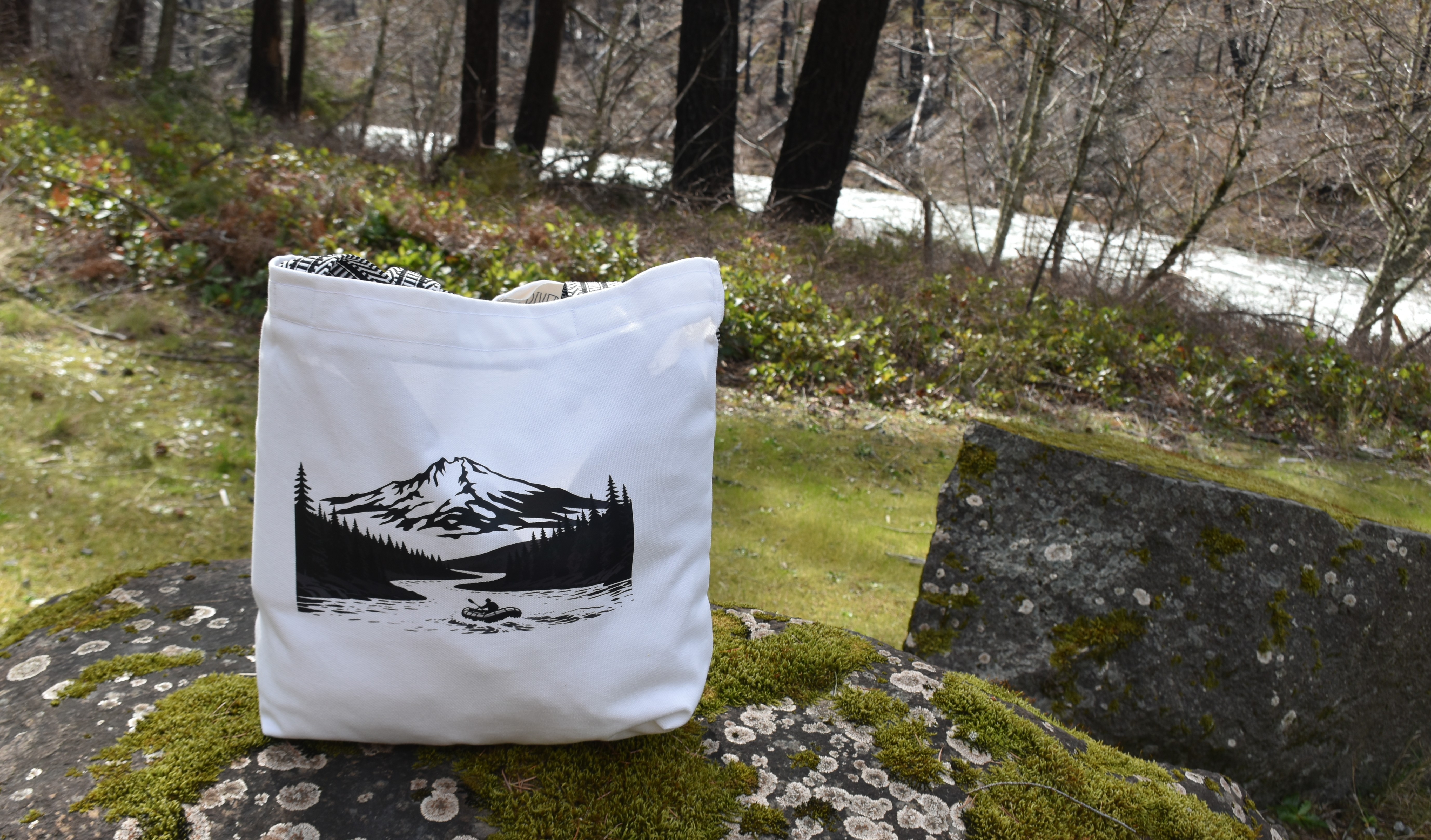 Mt. Hood Rafting  Tote Bag 