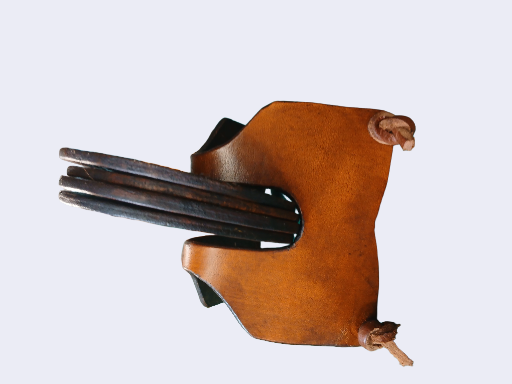 Handcrafted Leather Coaster Holder