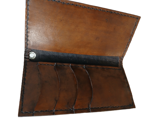 Custom Leather Long Wallet