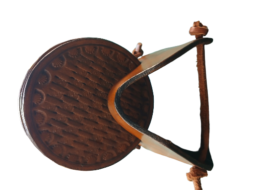 Handcrafted Leather Coaster Holder