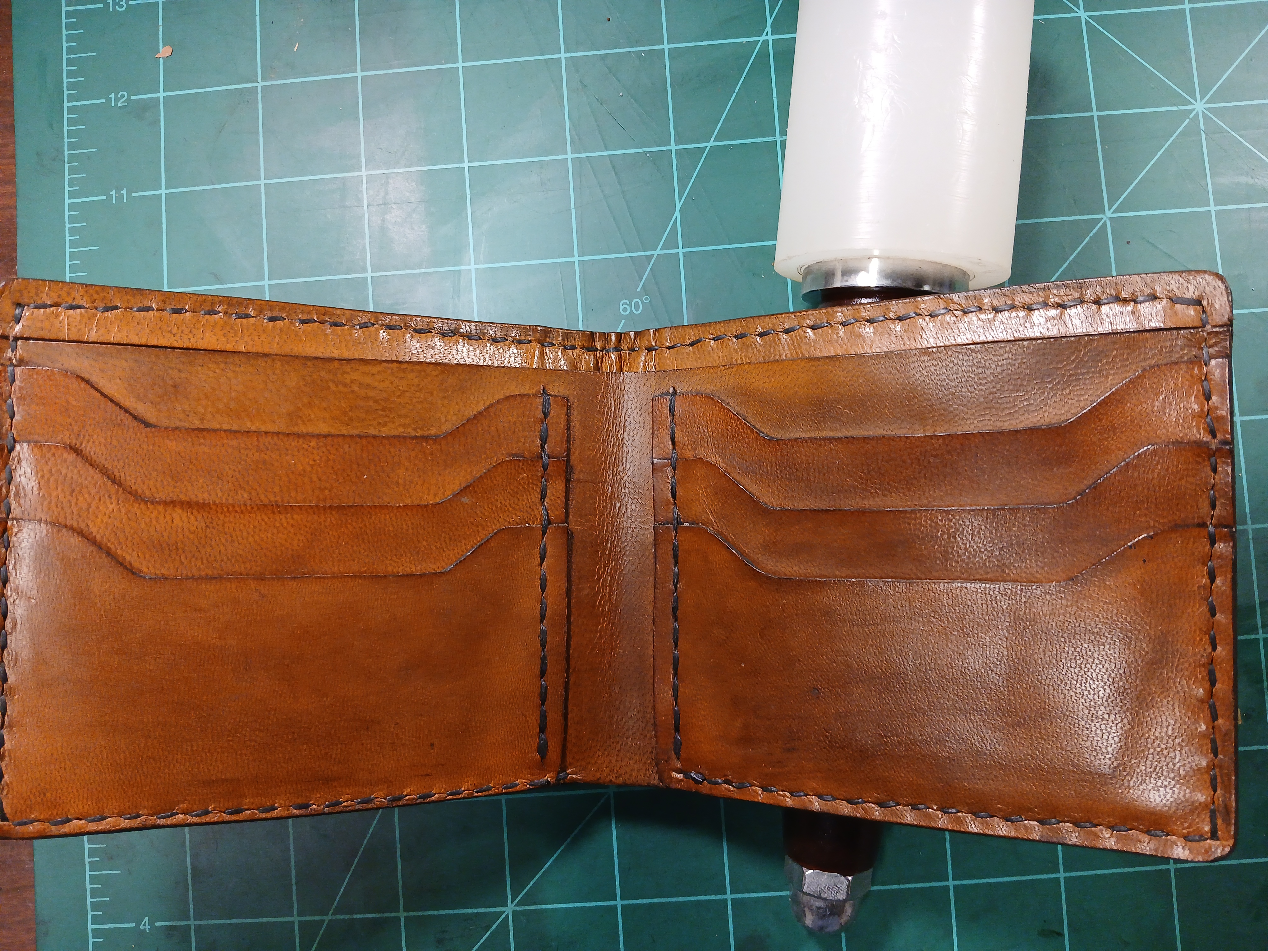 Genuine Leather Bifold Wallet