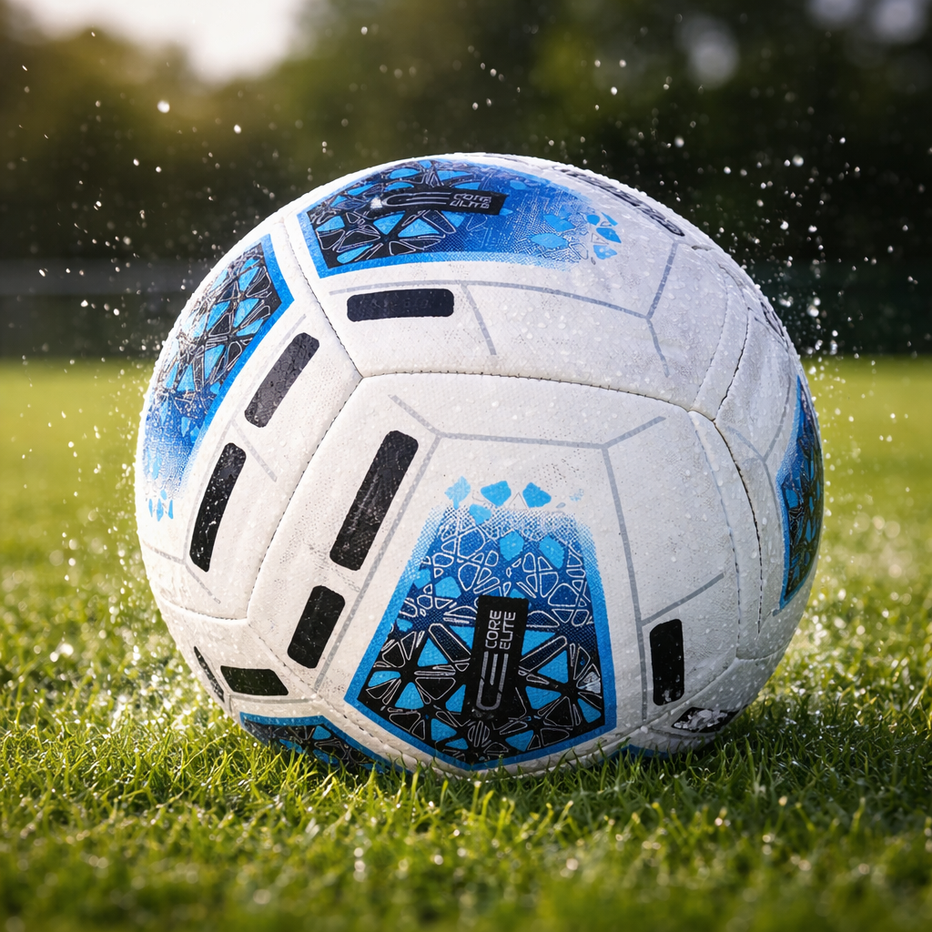 CORE ELITE Professional Football – Durable Training Soccer Ball | High Control Match Quality Football for Training & Outdoor Play