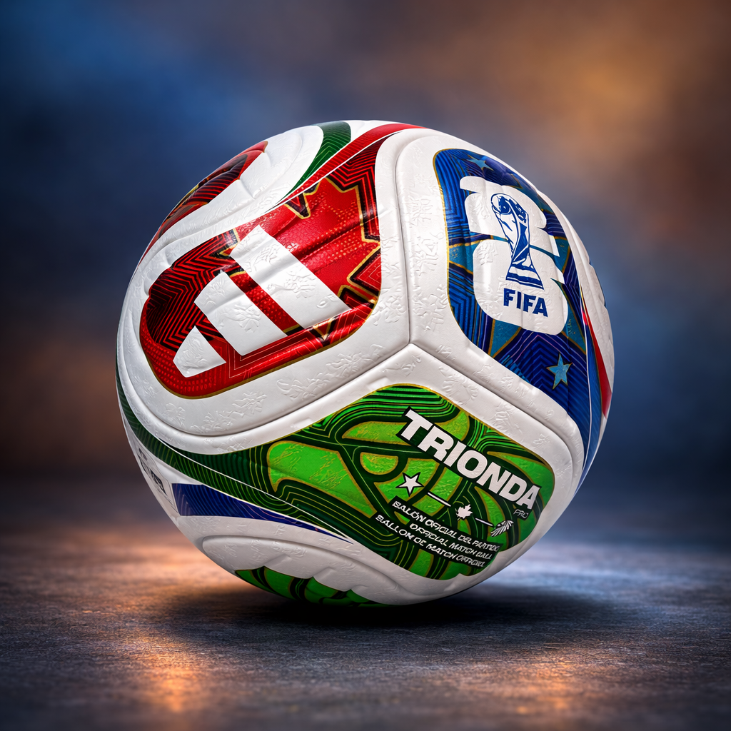 TRIONDA Pro Football – Premium Match Quality Size 5 Soccer Ball for Training, Street Football & Competitive Matches