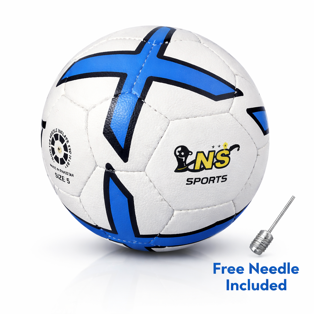 NS Sports Football Size 5 – Durable Training Soccer Ball for Matches, Practice & Outdoor Play