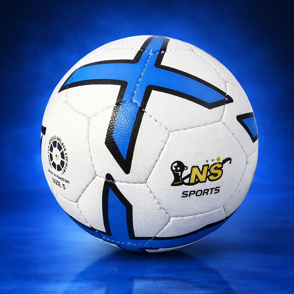 NS Sports Football Size 5 – Durable Training Soccer Ball for Matches, Practice & Outdoor Play