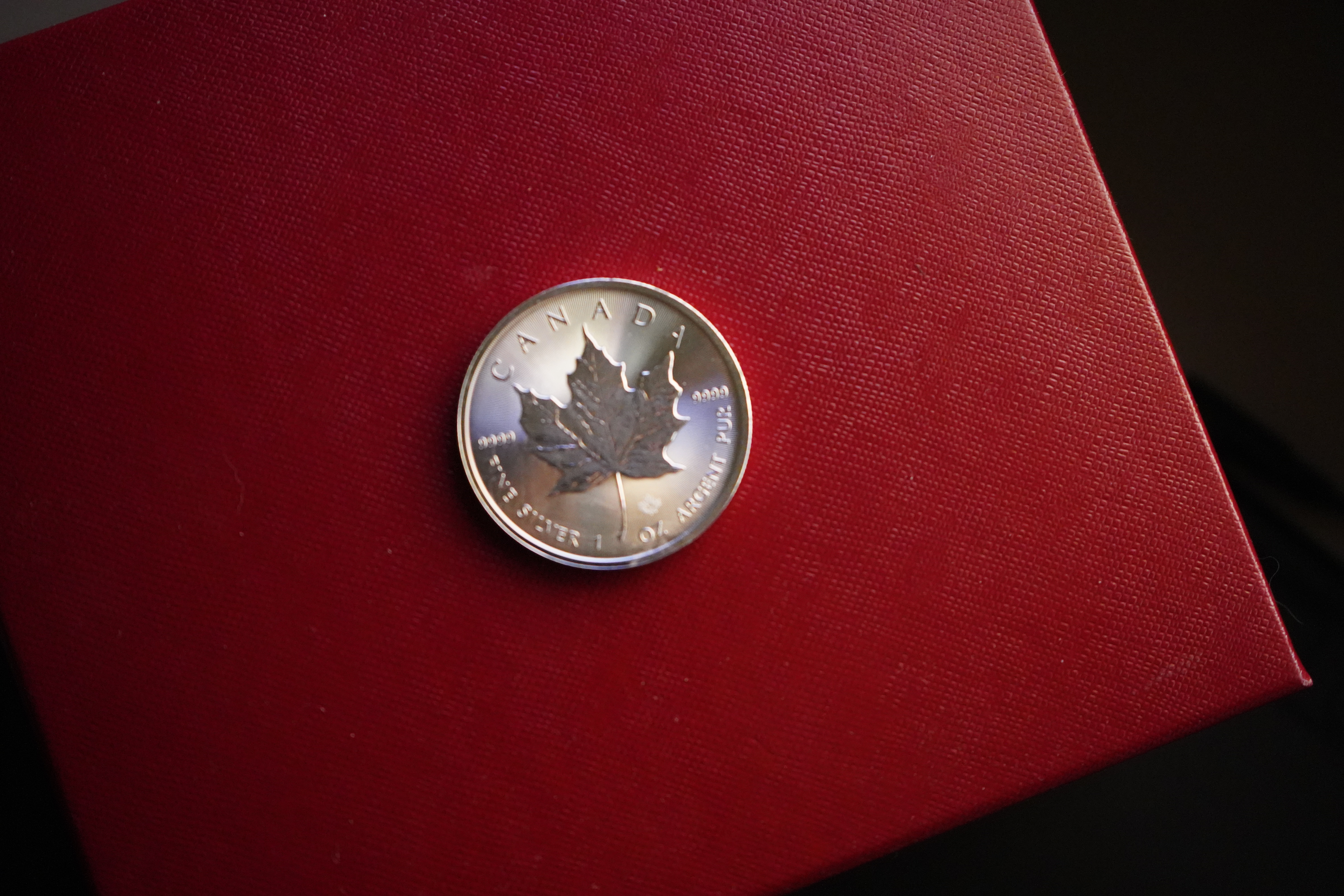 Canadian Silver Maple Leaf Coin