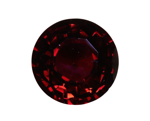 Round Garnet Gemstone 2MM