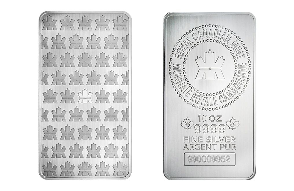 1oz Canadian Silver Bar