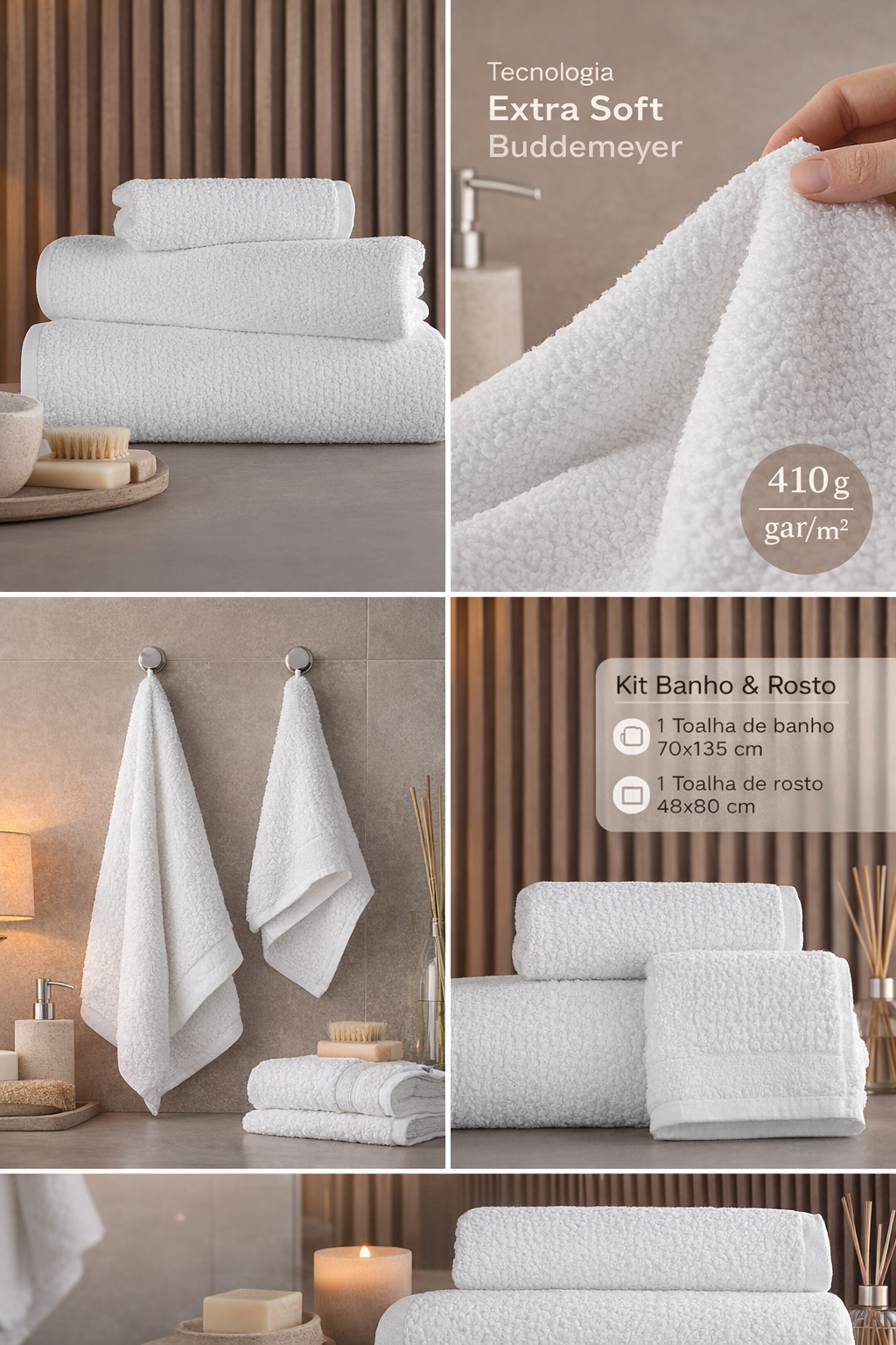 Kit Banho & Rosto Villatteo – Experiência Hotel 5 Estrelas