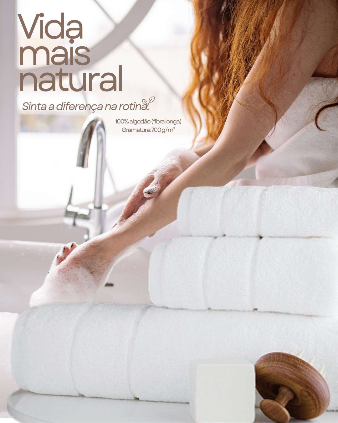 Toalha Soho Hotel  Branca 700 g/m² 
